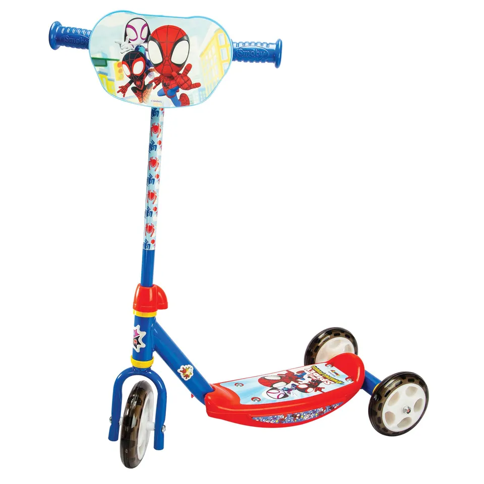 smoby-spidey-kinderroller-3-r-der-h-henverstellbar-ab-3-jahren image 1